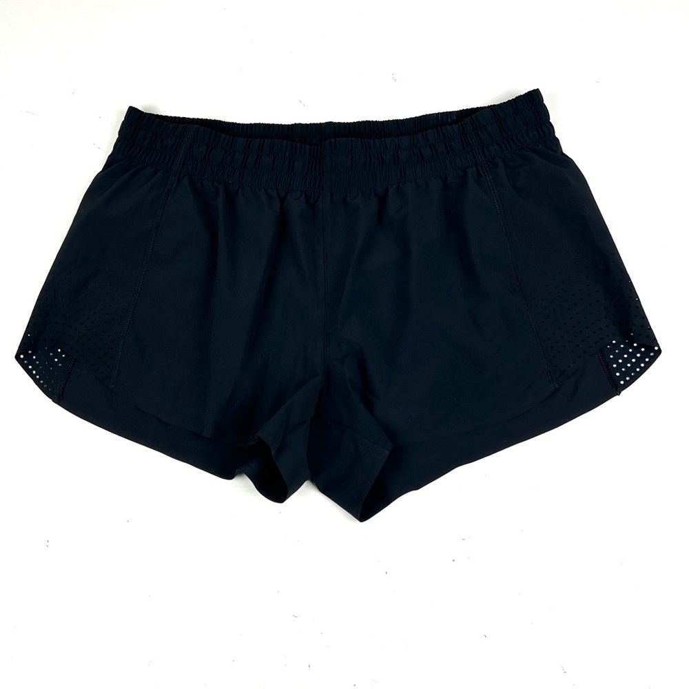 Athleta Hustle 3” Womens Lined Shorts Black Pull On Athletic Run Gym